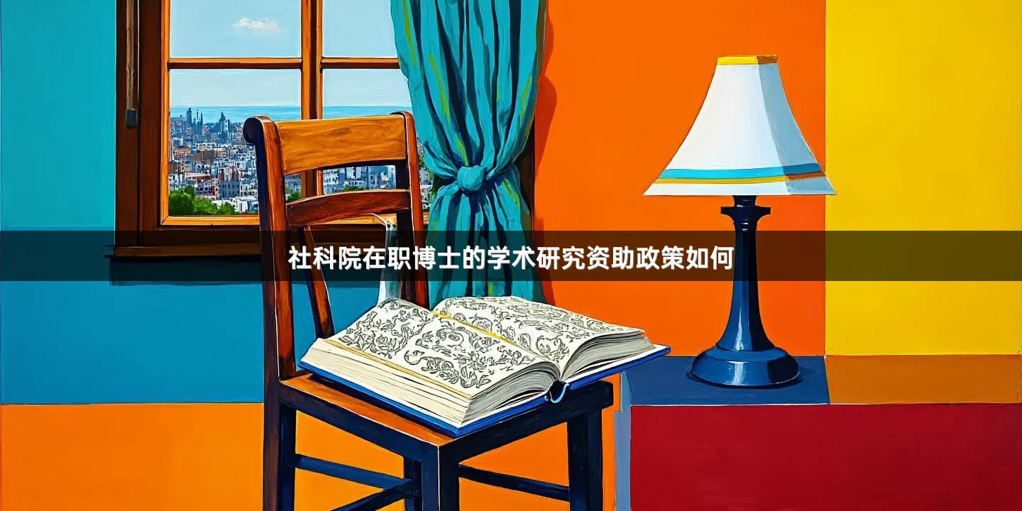 社科院在职博士的学术研究资助政策如何