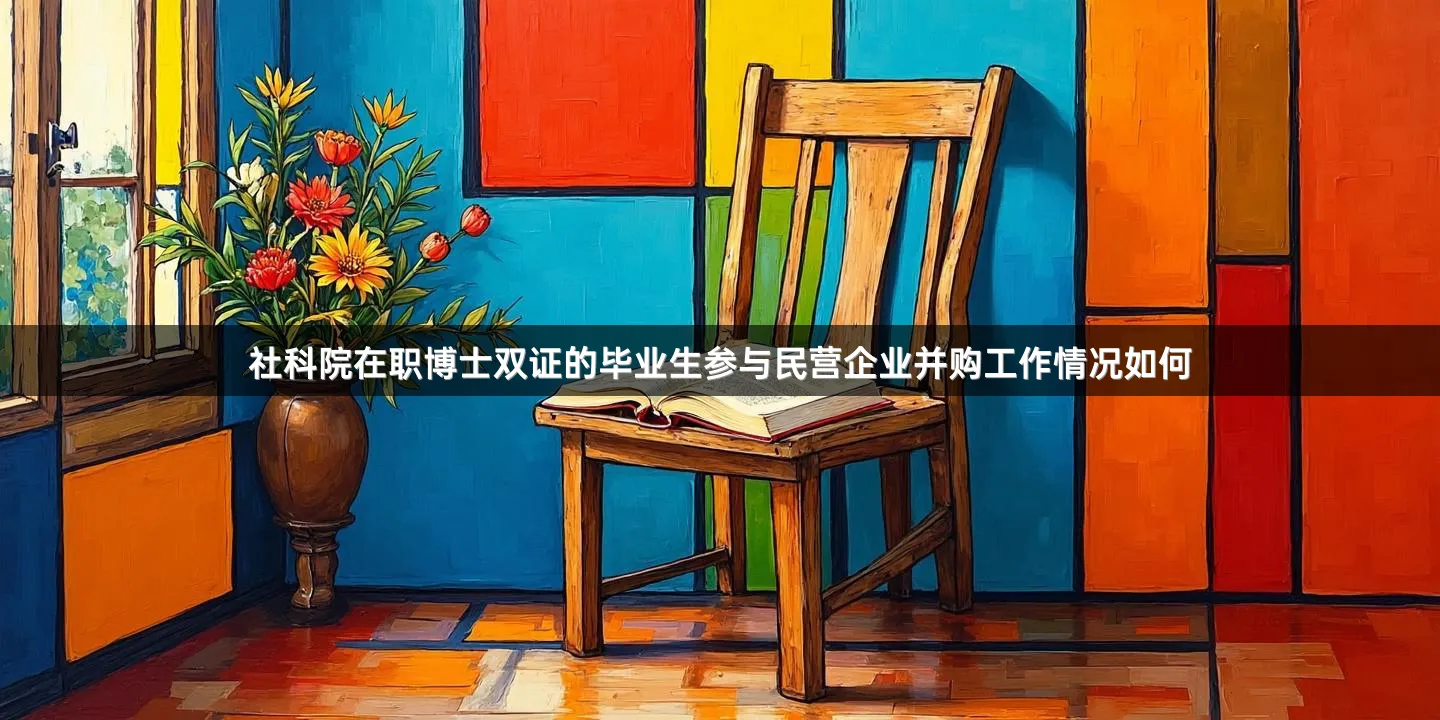 社科院在职博士双证的毕业生参与民营企业并购工作情况如何