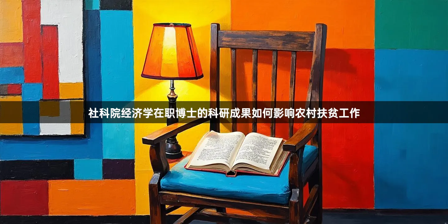社科院经济学在职博士的科研成果如何影响农村扶贫工作