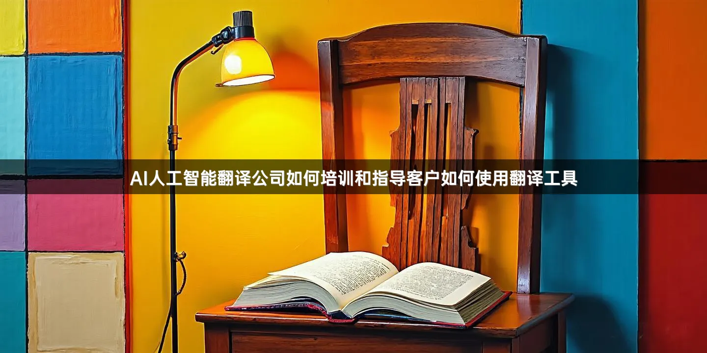 AI人工智能翻譯公司如何培訓(xùn)和指導(dǎo)客戶如何使用翻譯工具