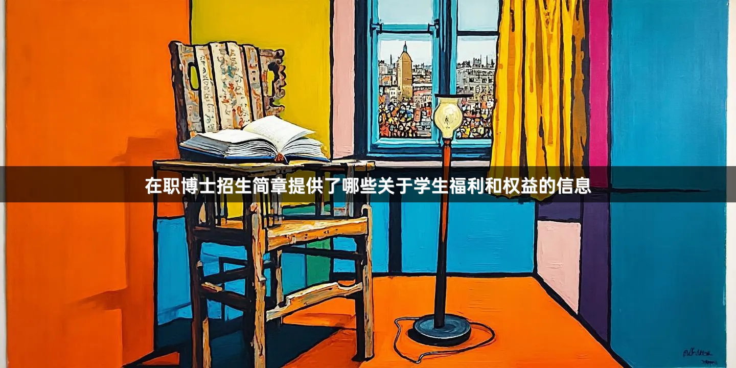 在职博士招生简章提供了哪些关于学生福利和权益的信息