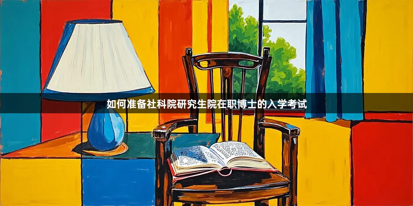 如何准备社科院研究生院在职博士的入学考试