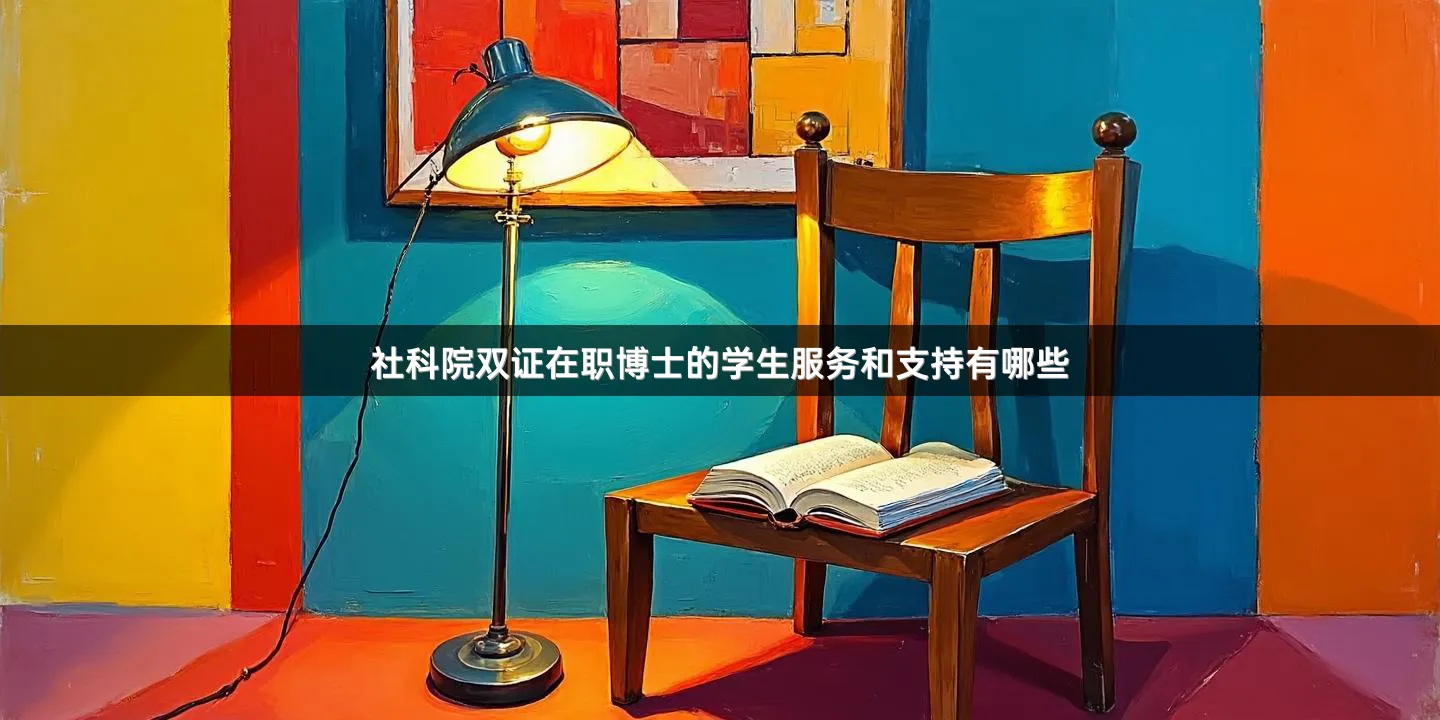 社科院双证在职博士的学生服务和支持有哪些