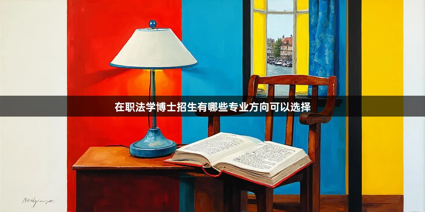 在职法学博士招生有哪些专业方向可以选择