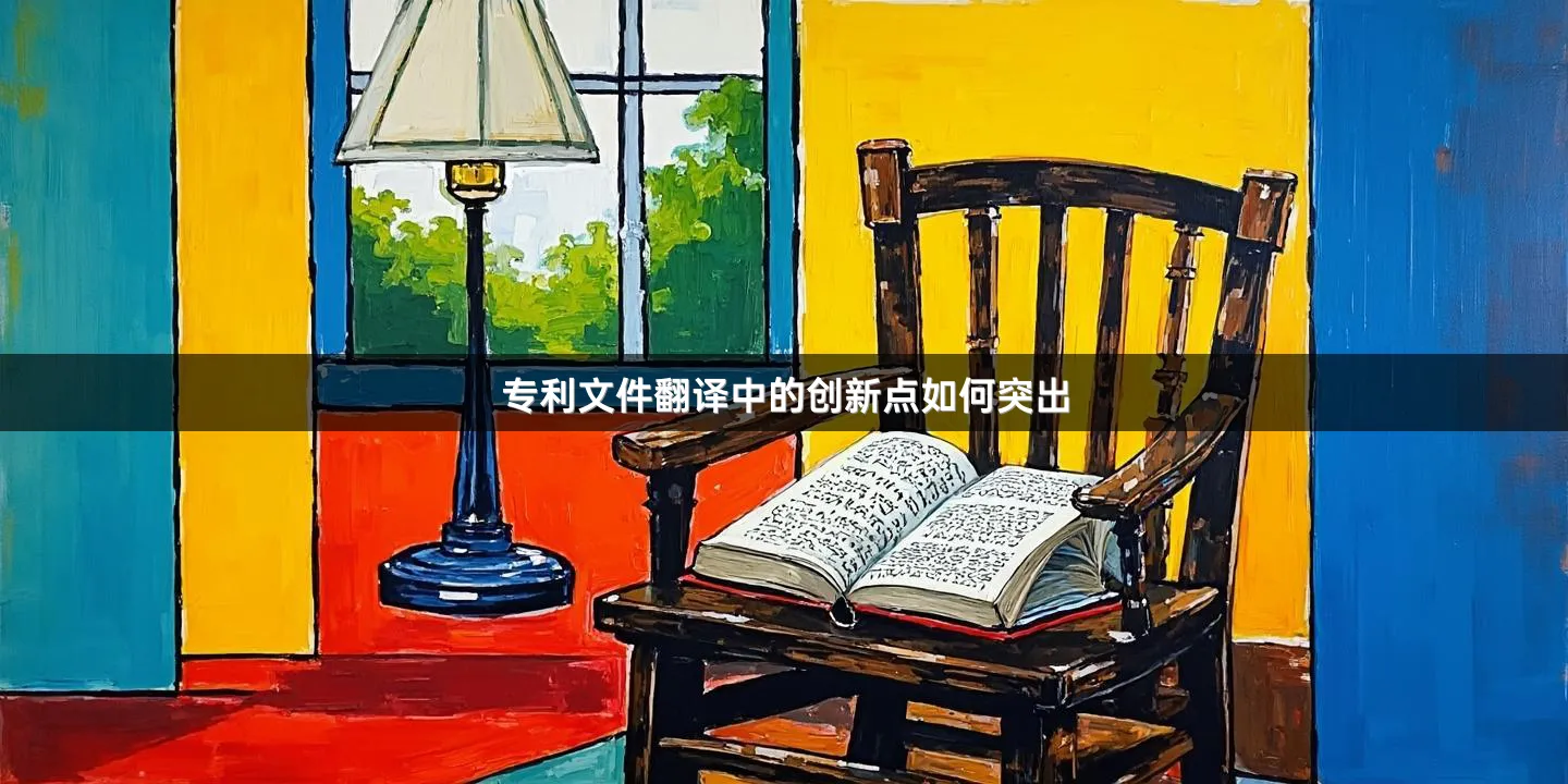 专利文件翻译中的创新点如何突出