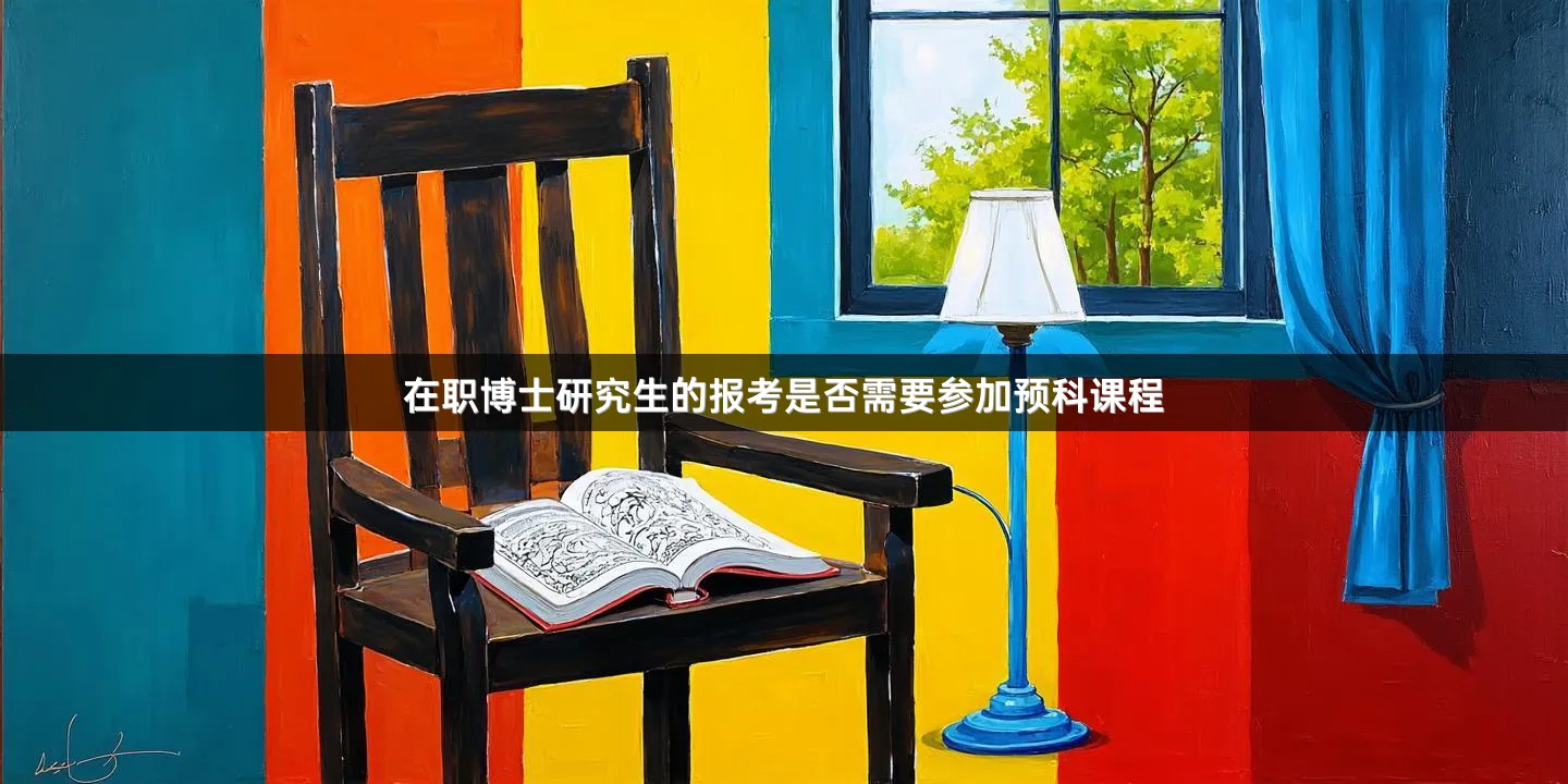 在职博士研究生的报考是否需要参加预科课程