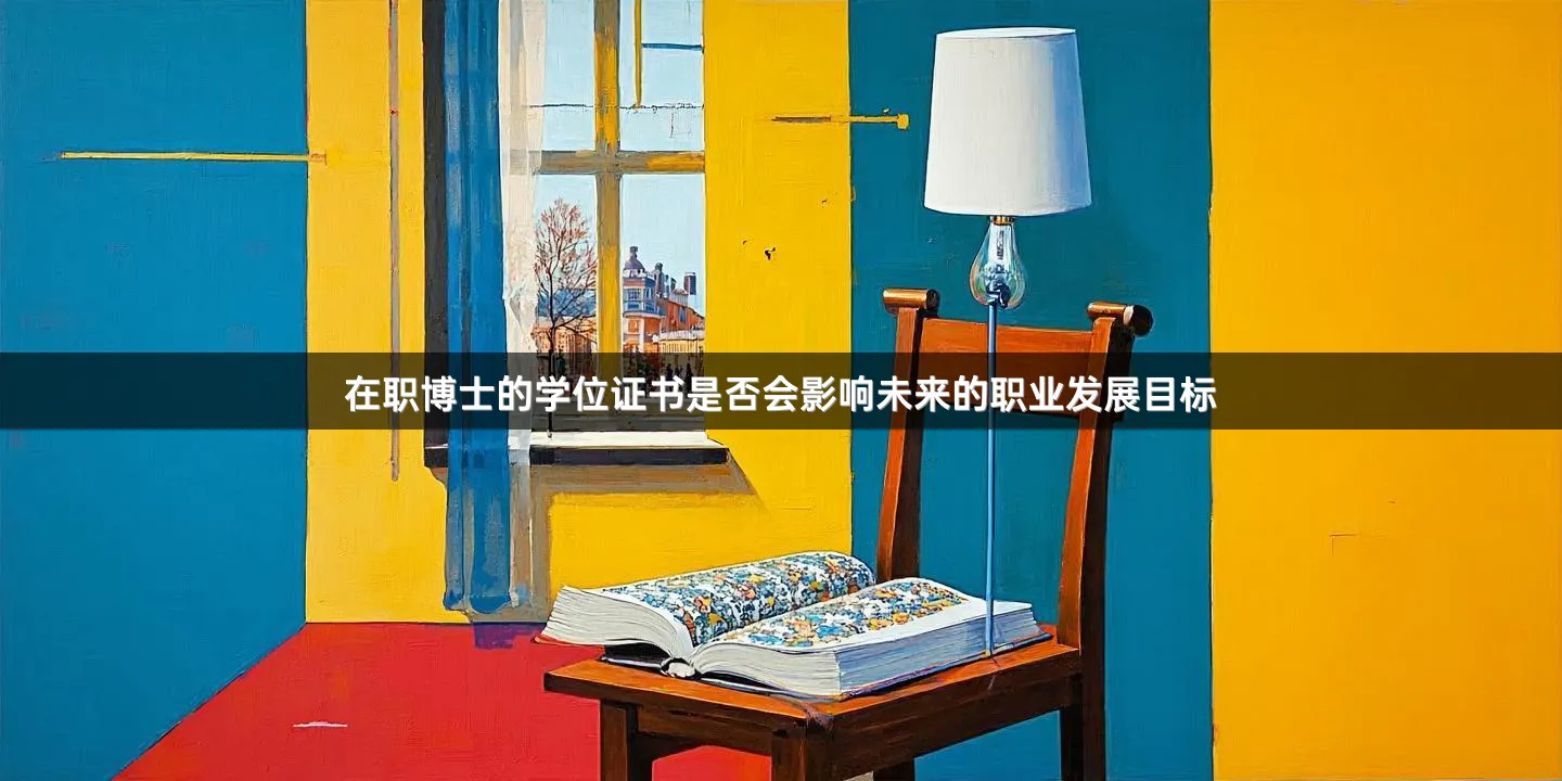 在职博士的学位证书是否会影响未来的职业发展目标