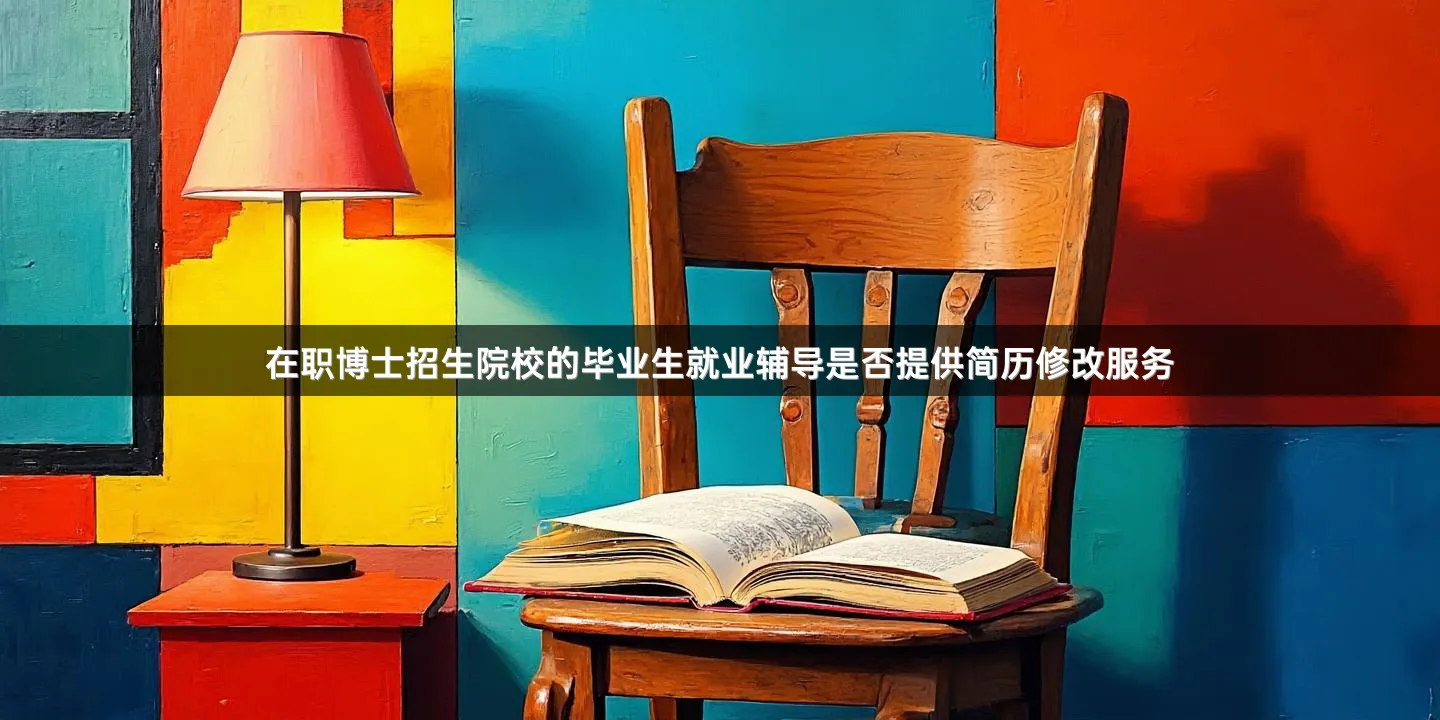 在职博士招生院校的毕业生就业辅导是否提供简历修改服务