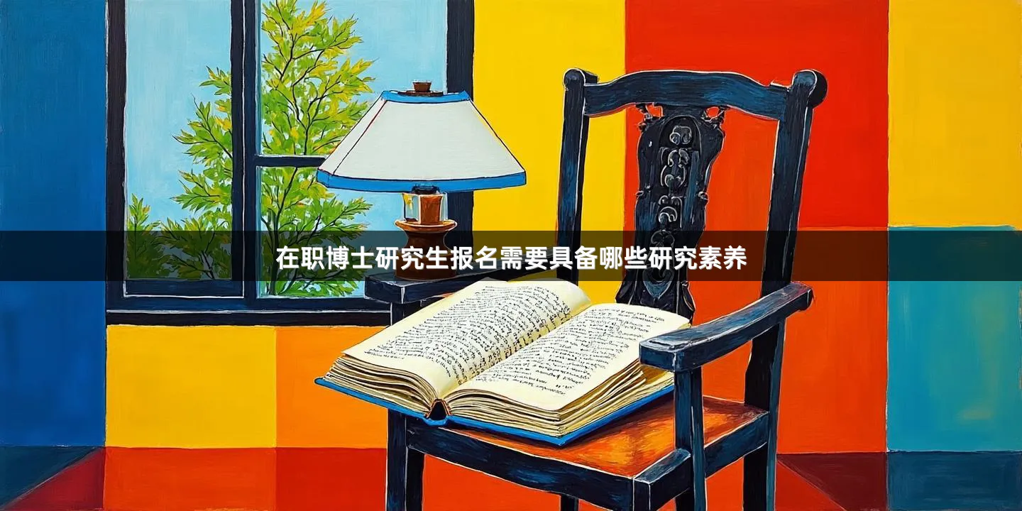 在职博士研究生报名需要具备哪些研究素养