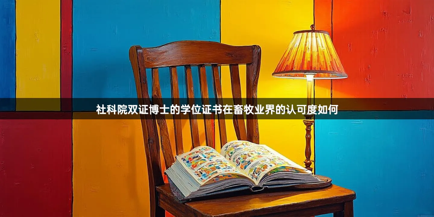社科院双证博士的学位证书在畜牧业界的认可度如何