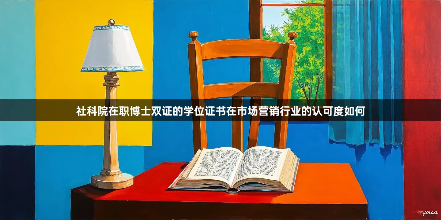 社科院在职博士双证的学位证书在市场营销行业的认可度如何