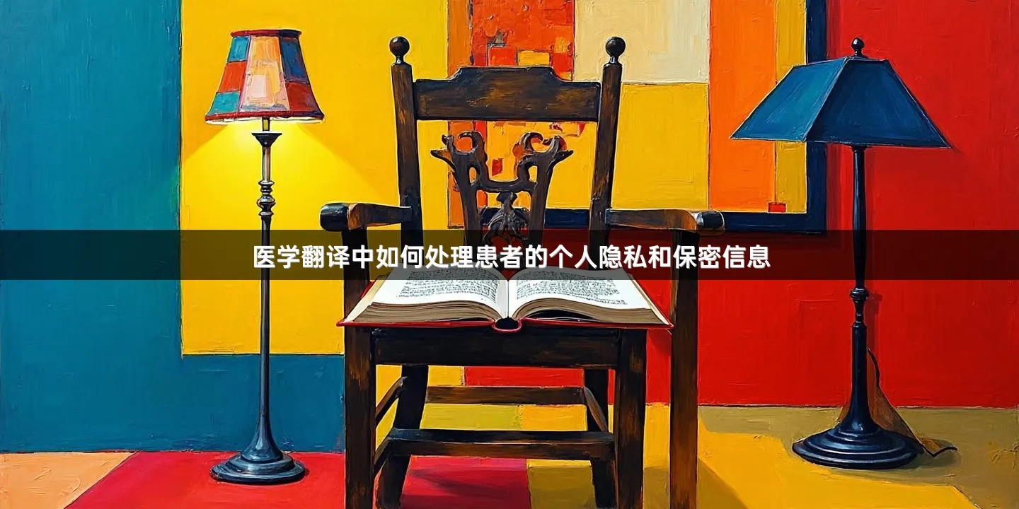 医学翻译中如何处理患者的个人隐私和保密信息