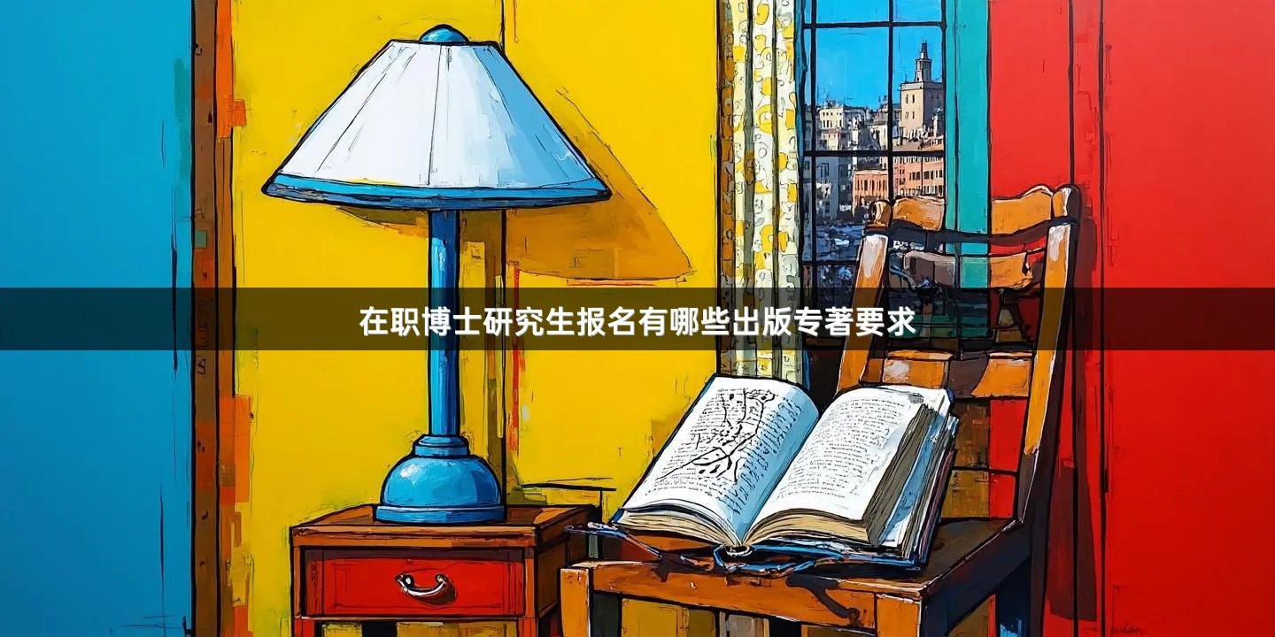 在职博士研究生报名有哪些出版专著要求
