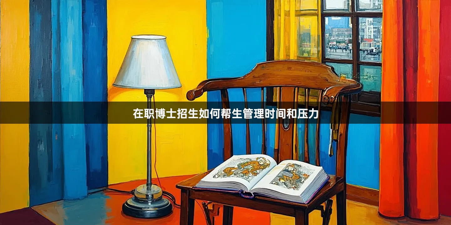 在职博士招生如何帮生管理时间和压力