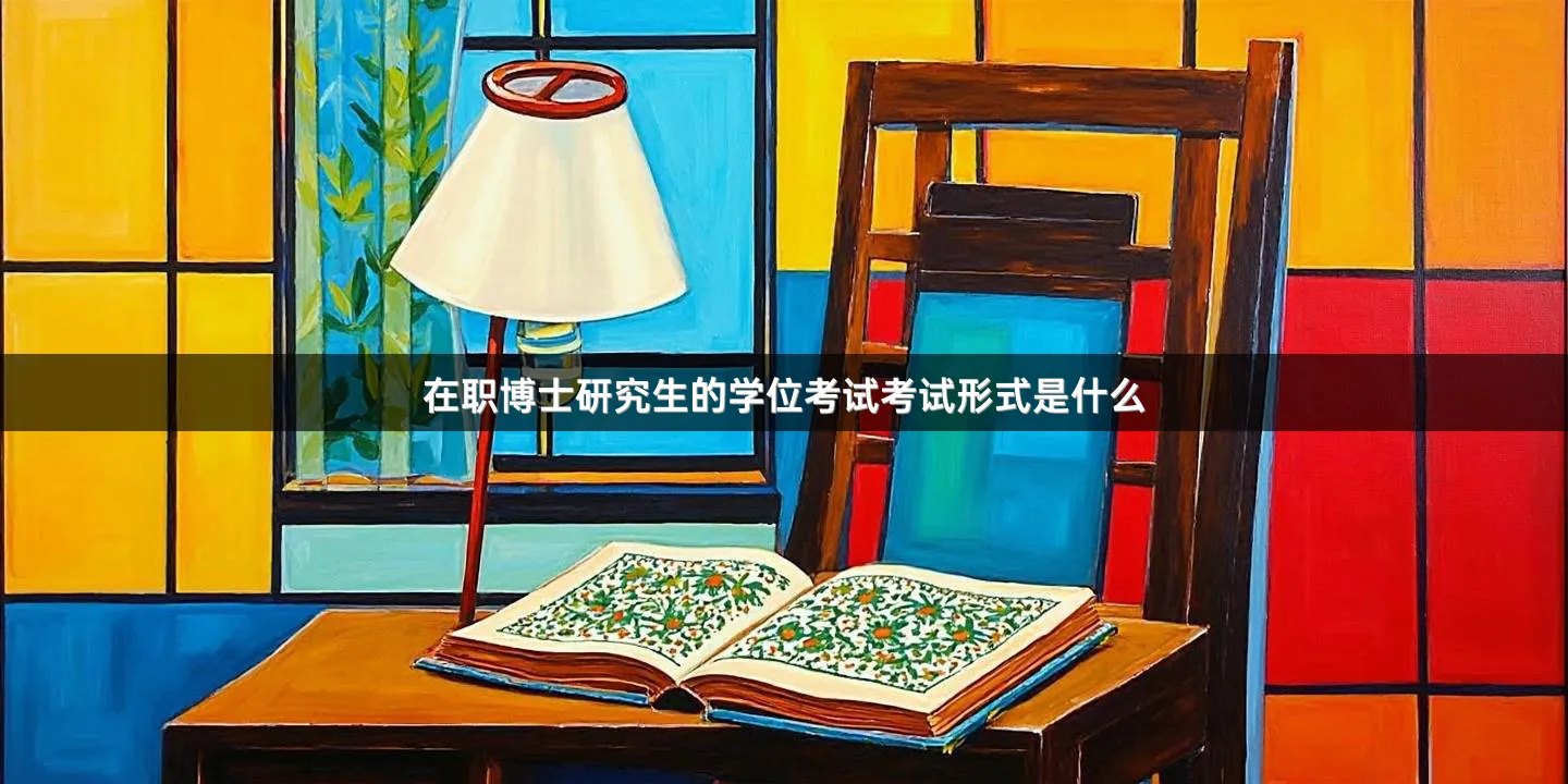 在职博士研究生的学位考试考试形式是什么