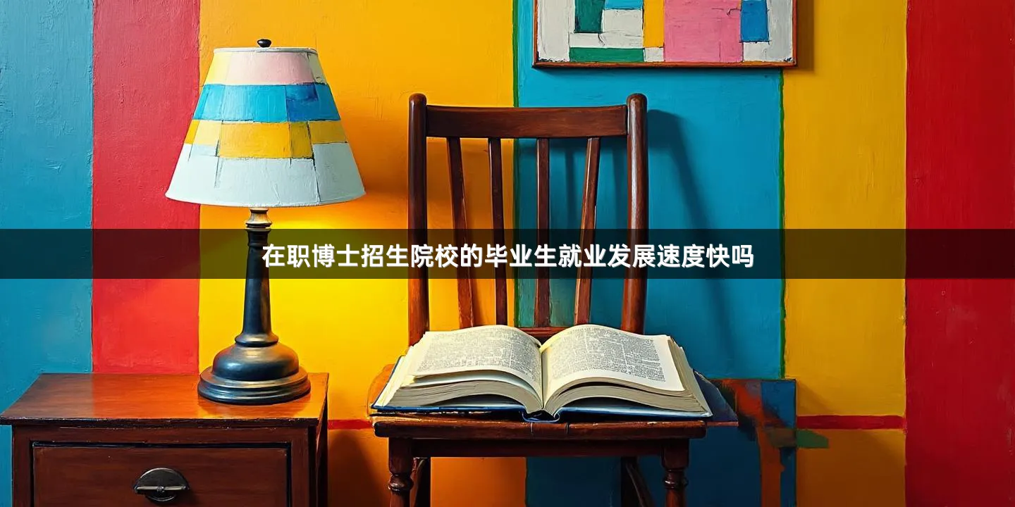 在职博士招生院校的毕业生就业发展速度快吗