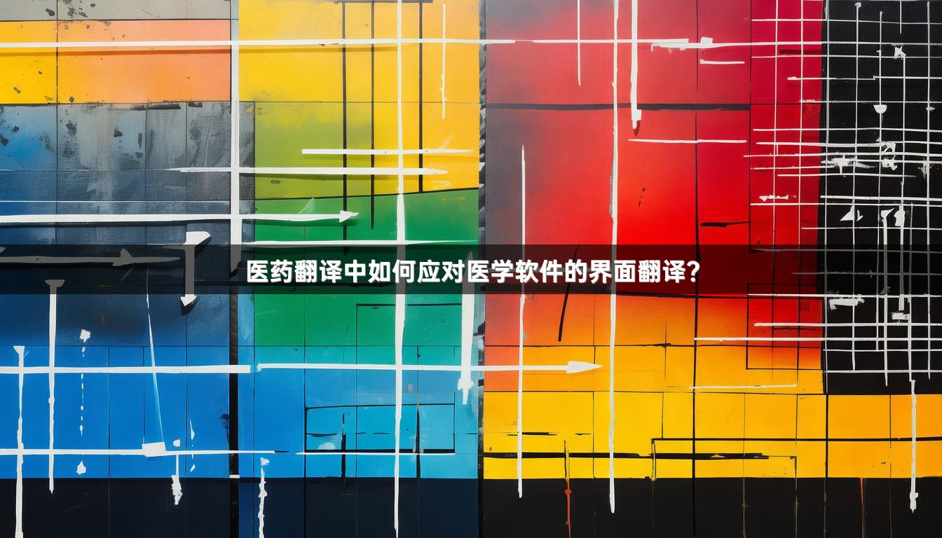 医药翻译中如何应对医学软件的界面翻译？