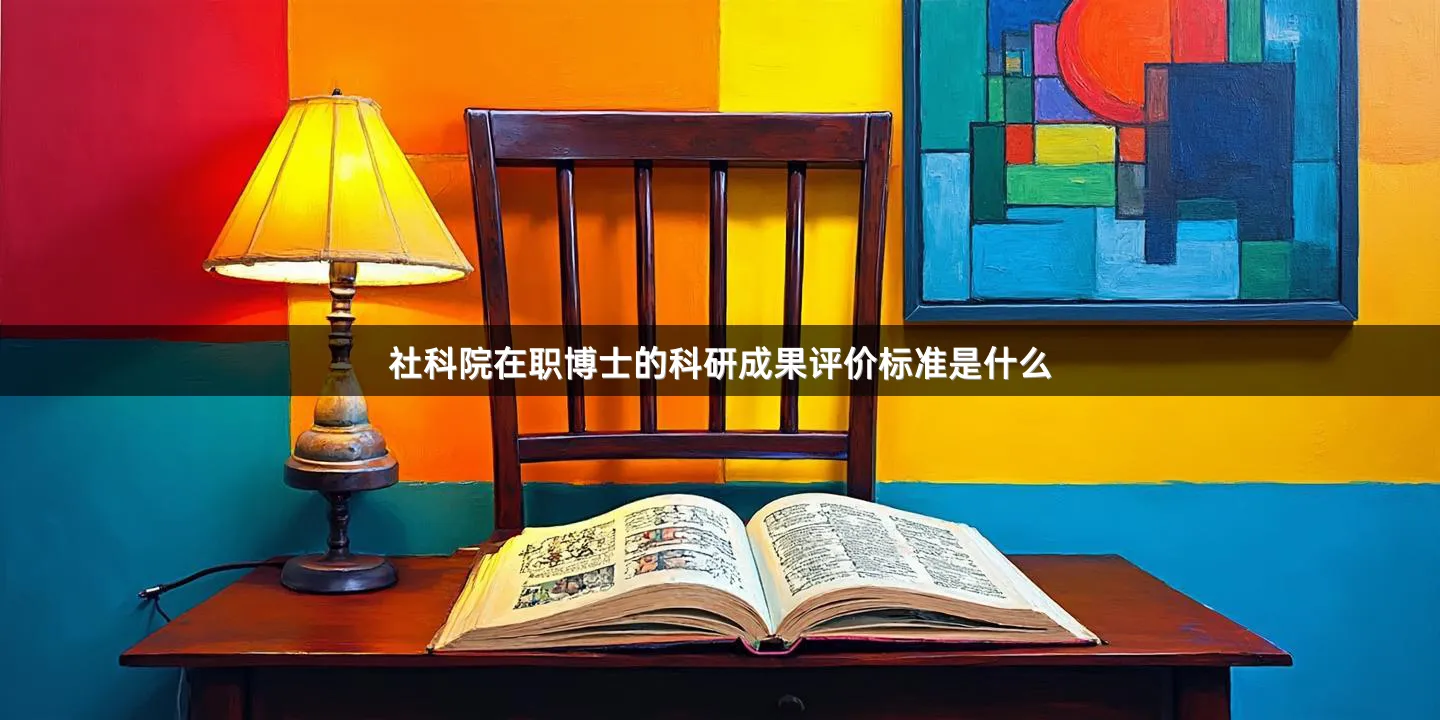 社科院在职博士的科研成果评价标准是什么