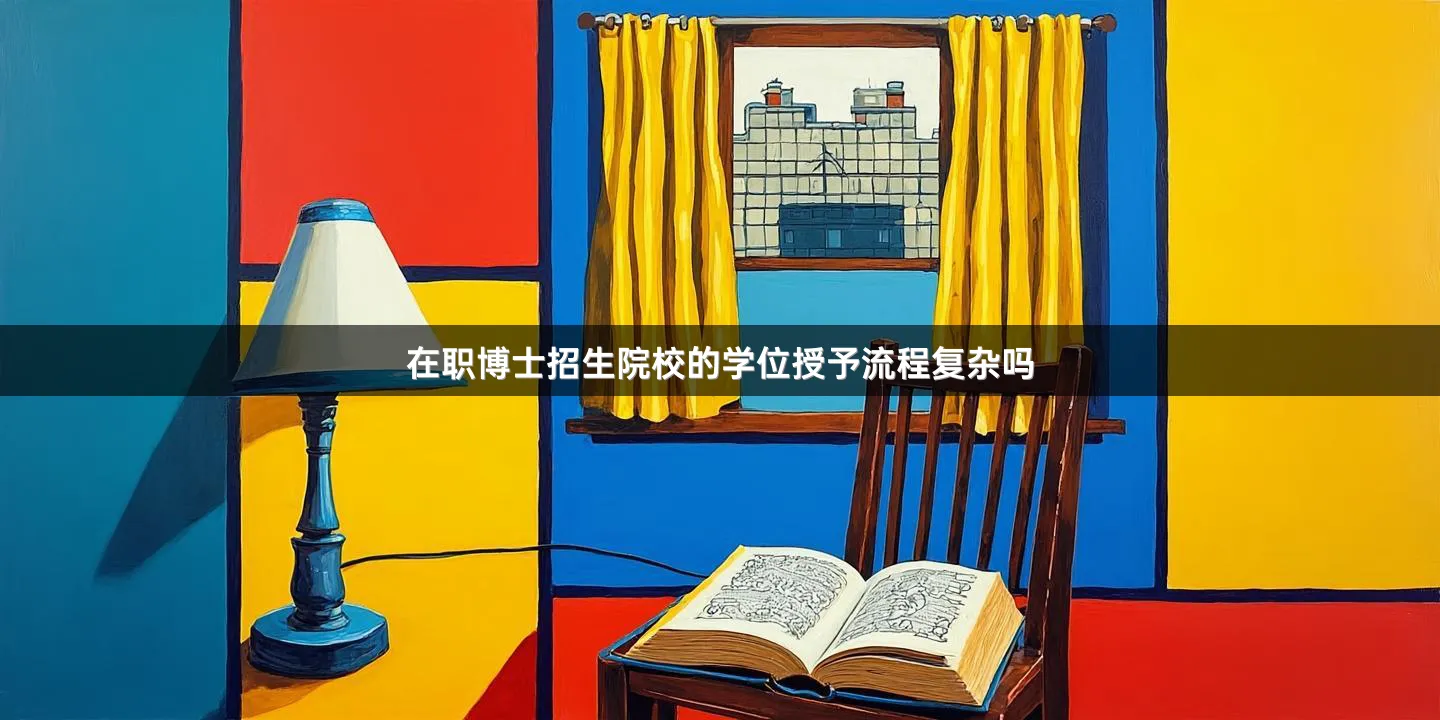 在职博士招生院校的学位授予流程复杂吗