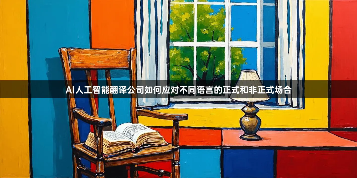 AI人工智能翻譯公司如何應對不同語言的正式和非正式場合