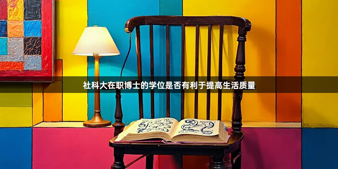 社科大在职博士的学位是否有利于提高生活质量