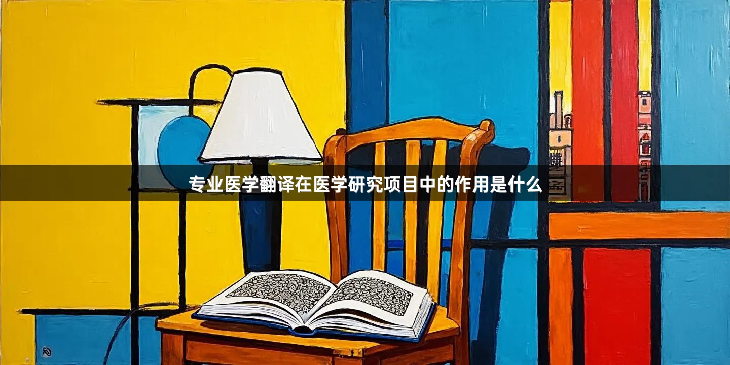 專業(yè)醫(yī)學(xué)翻譯在醫(yī)學(xué)研究項(xiàng)目中的作用是什么