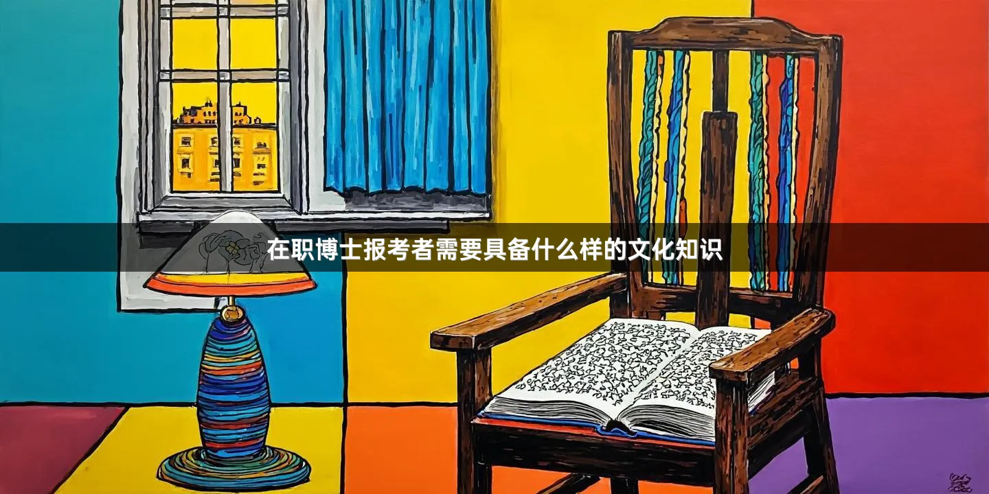 在职博士报考者需要具备什么样的文化知识
