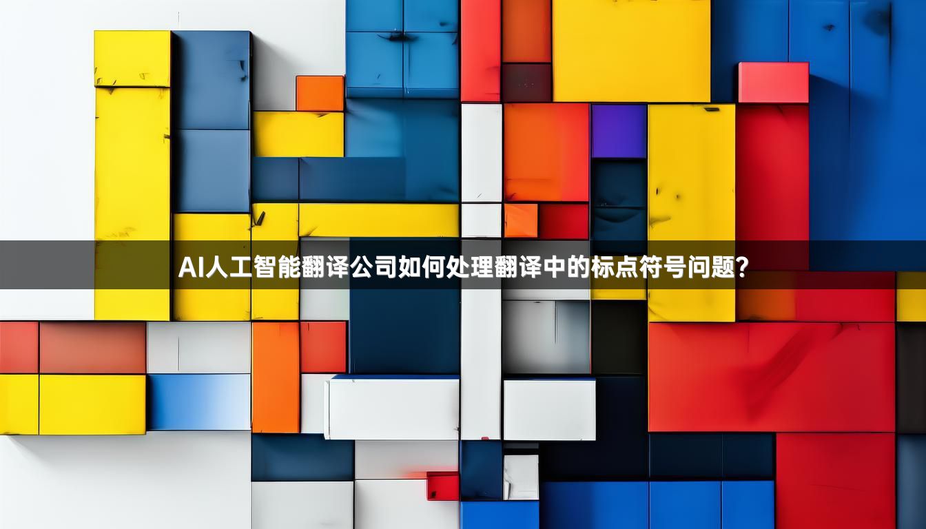 AI人工智能翻译公司如何处理翻译中的标点符号问题？