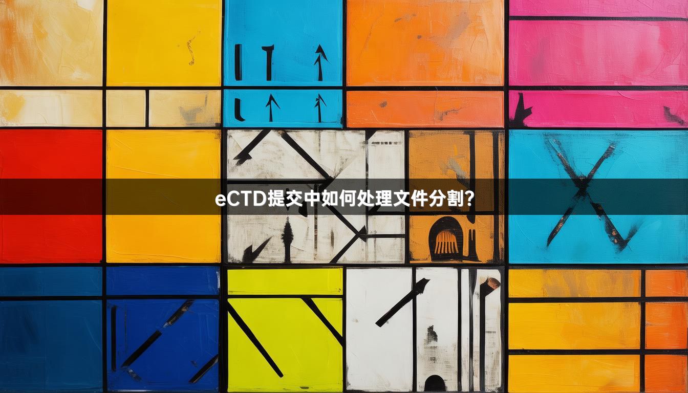eCTD提交中如何处理文件分割？