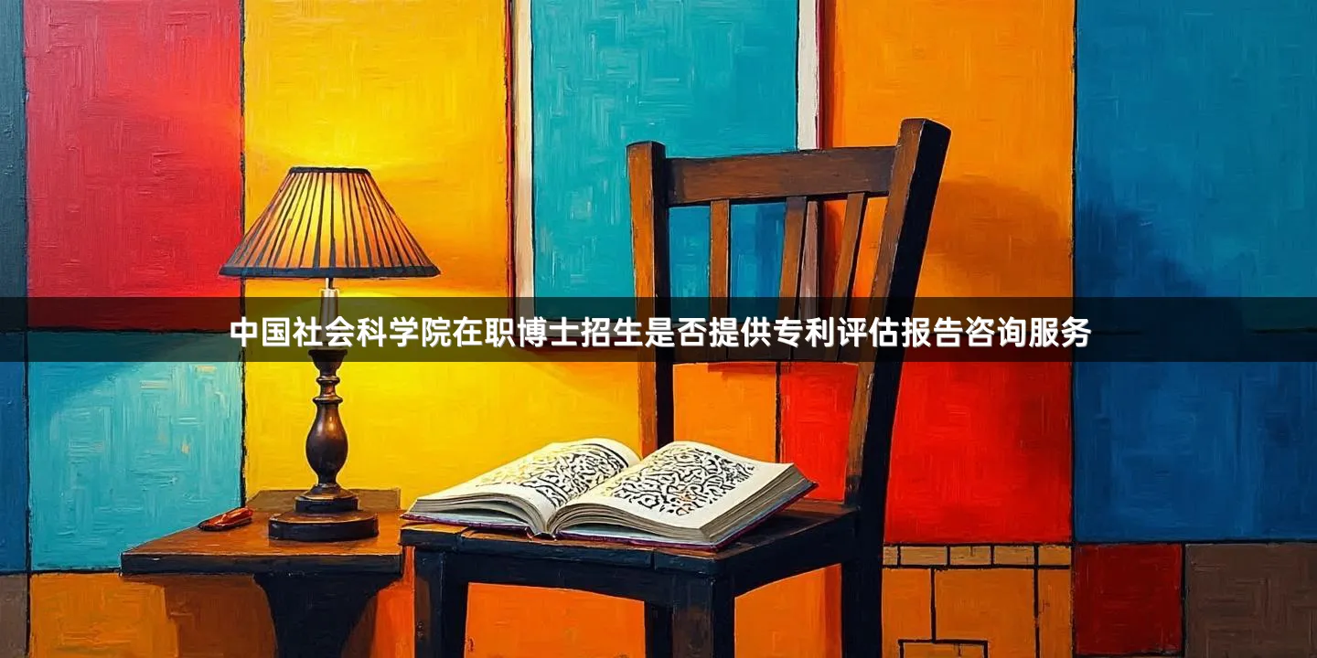中国社会科学院在职博士招生是否提供专利评估报告咨询服务