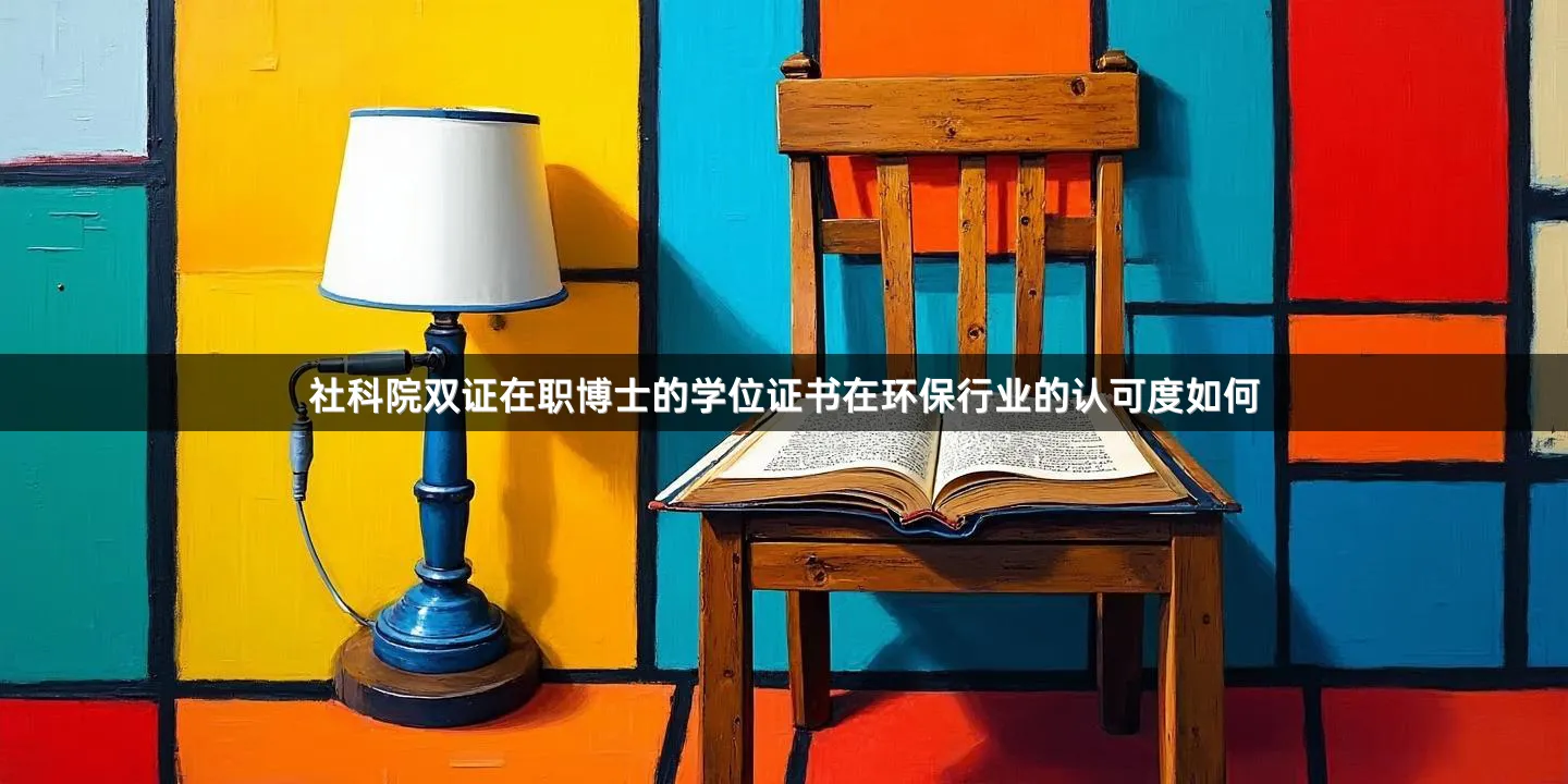 社科院双证在职博士的学位证书在环保行业的认可度如何