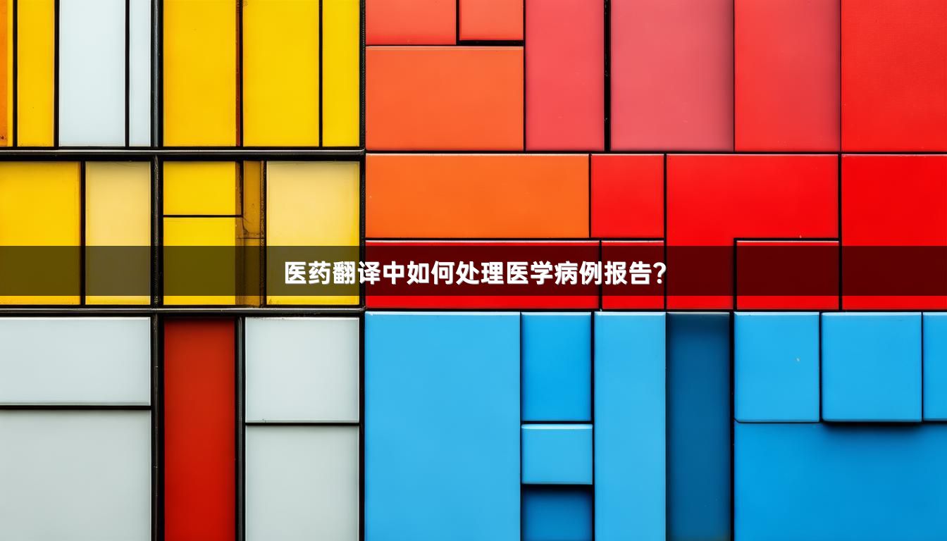医药翻译中如何处理医学病例报告？