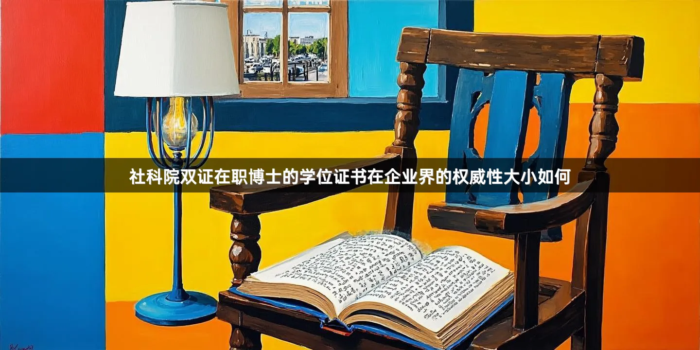 社科院双证在职博士的学位证书在企业界的权威性大小如何