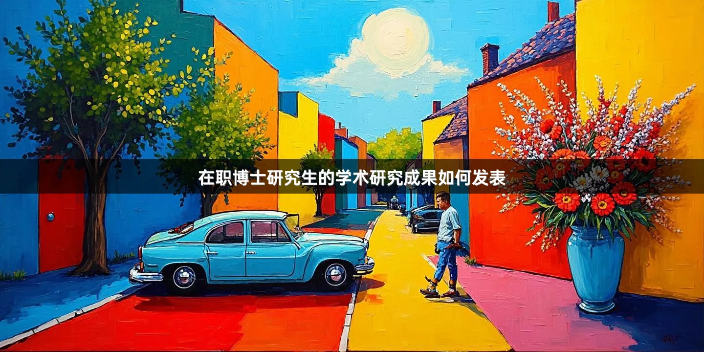 在职博士研究生的学术研究成果如何发表