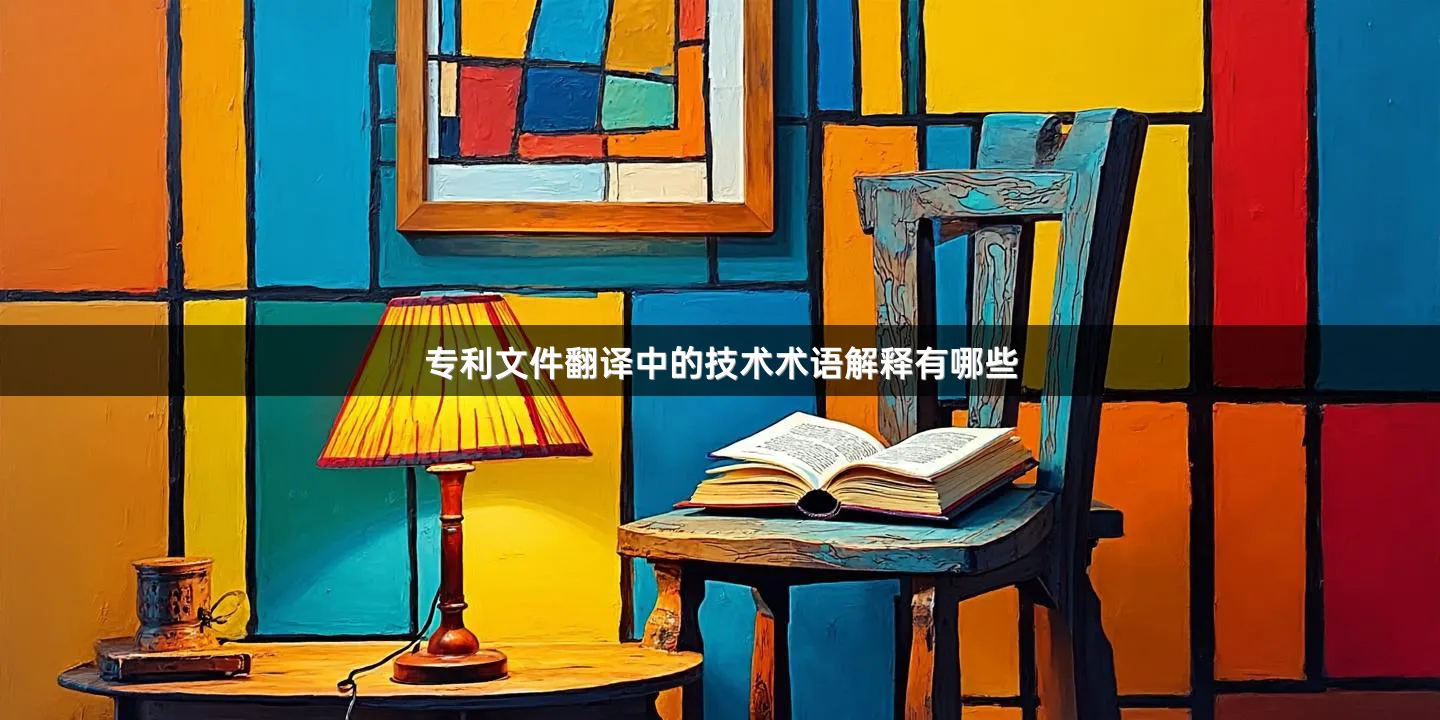 专利文件翻译中的技术术语解释有哪些