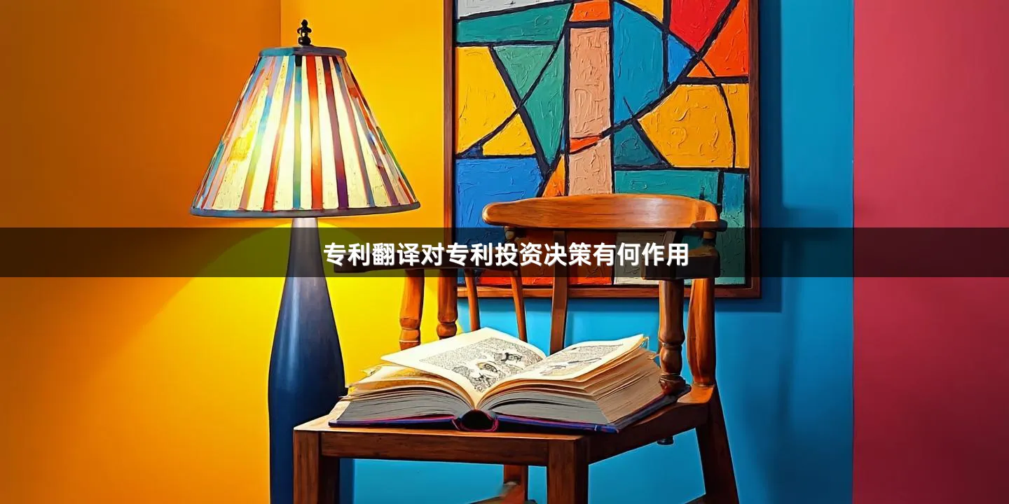 专利翻译对专利投资决策有何作用