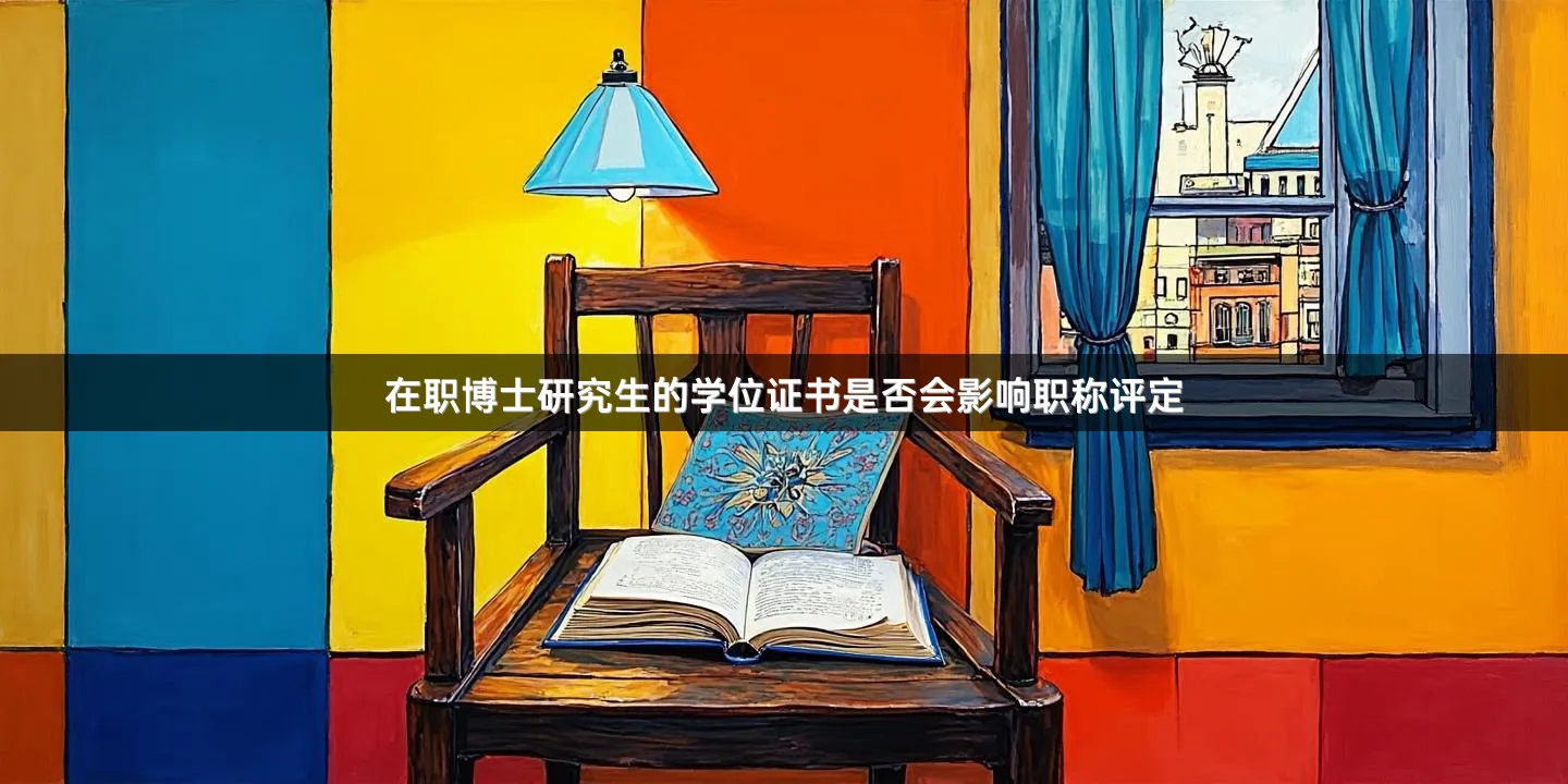 在职博士研究生的学位证书是否会影响职称评定