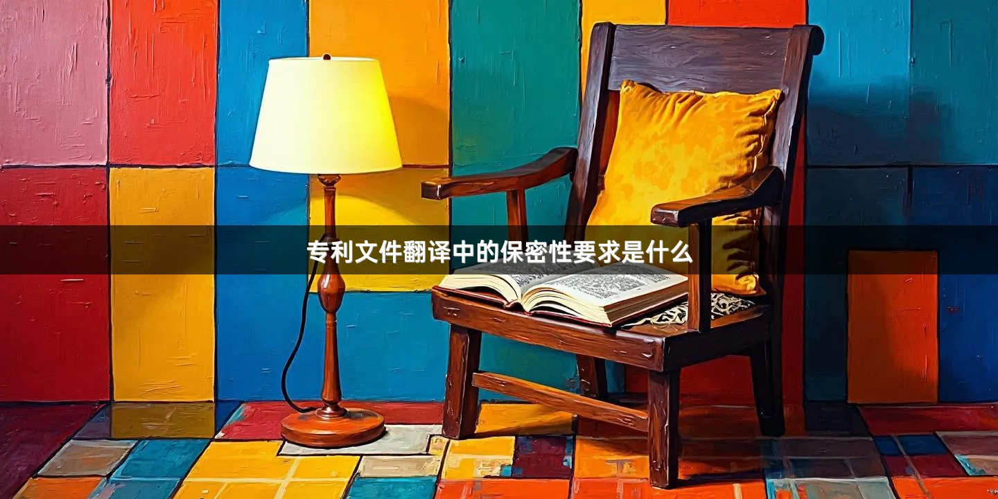 专利文件翻译中的保密性要求是什么