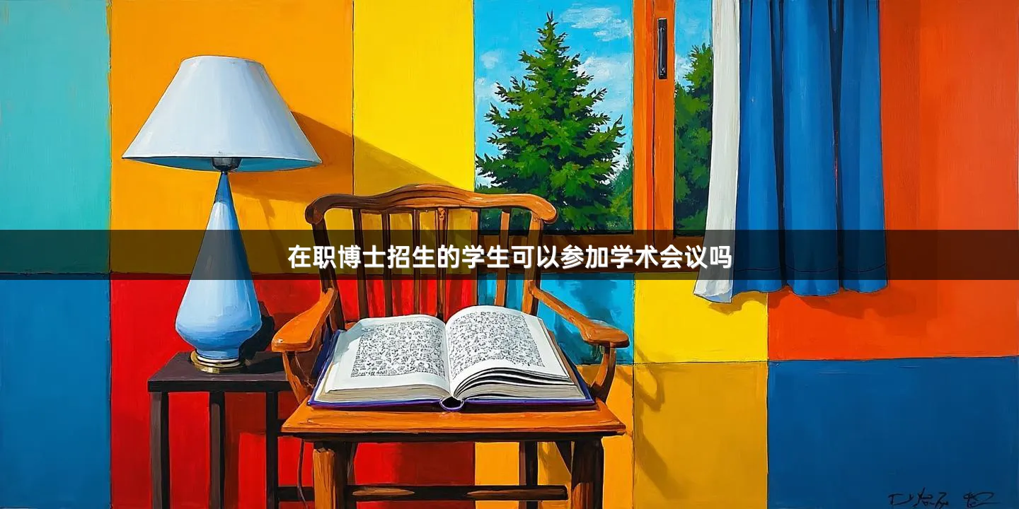 在职博士招生的学生可以参加学术会议吗