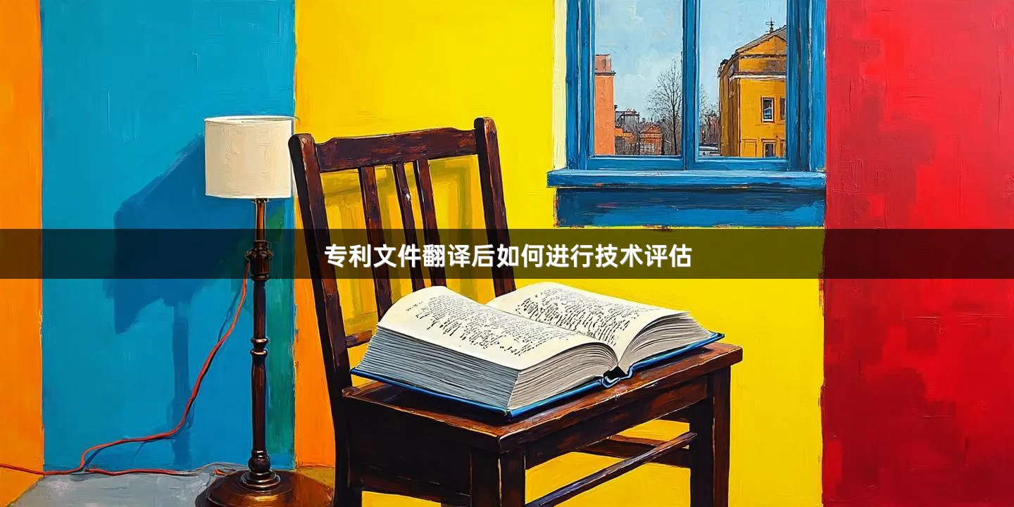 专利文件翻译后如何进行技术评估