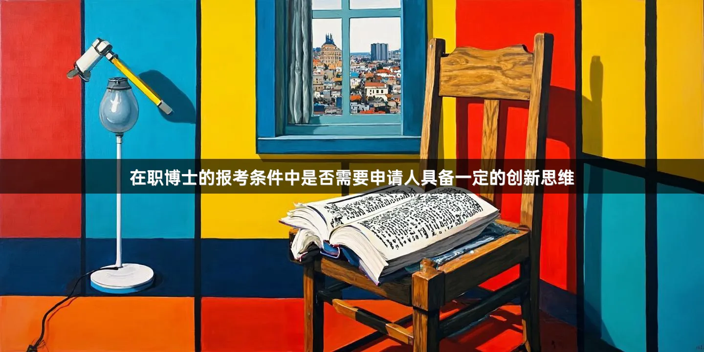 在职博士的报考条件中是否需要申请人具备一定的创新思维