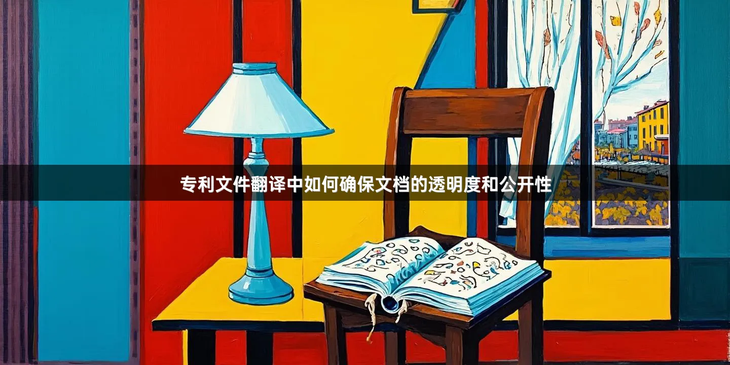 专利文件翻译中如何确保文档的透明度和公开性