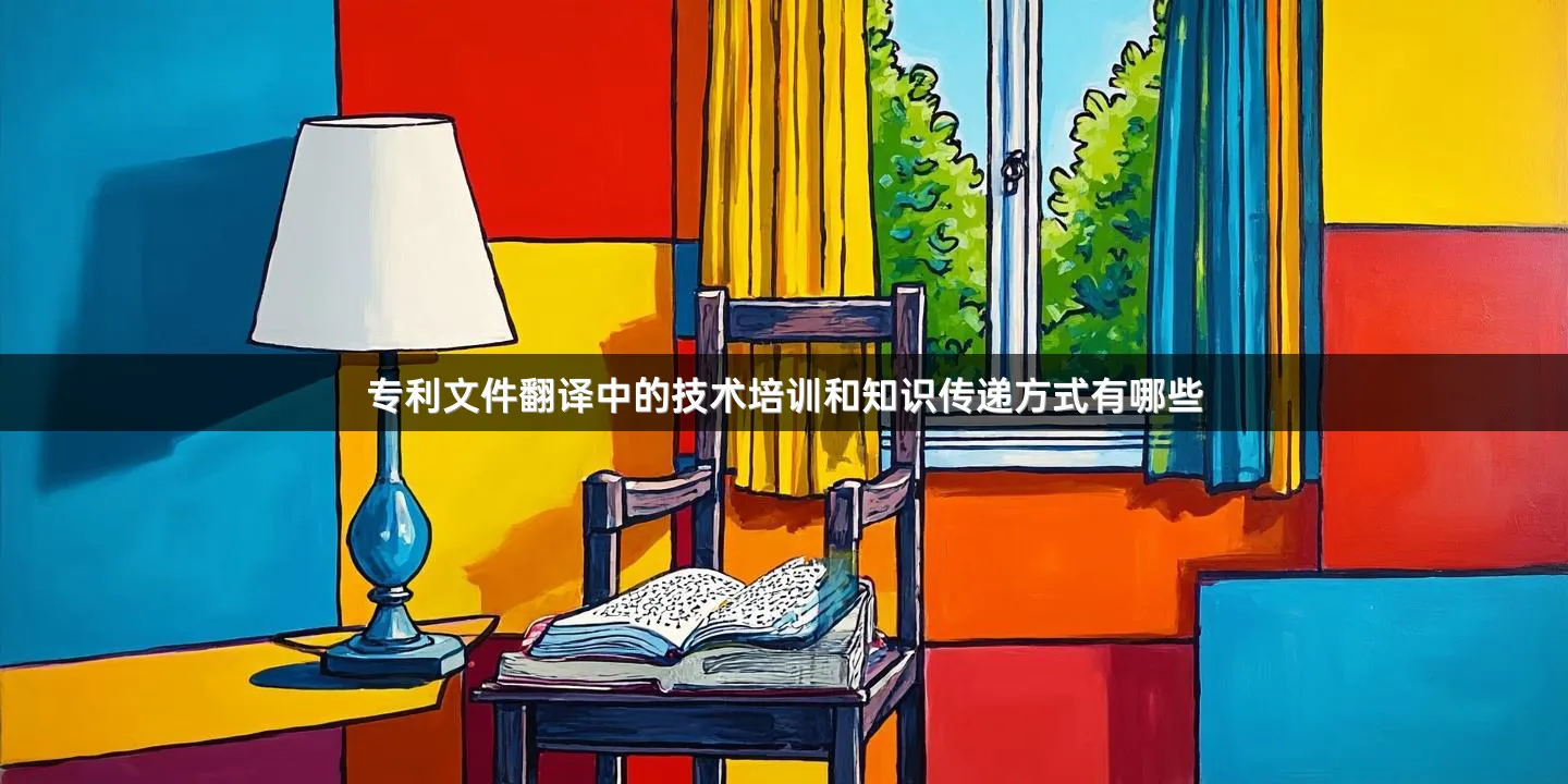 专利文件翻译中的技术培训和知识传递方式有哪些