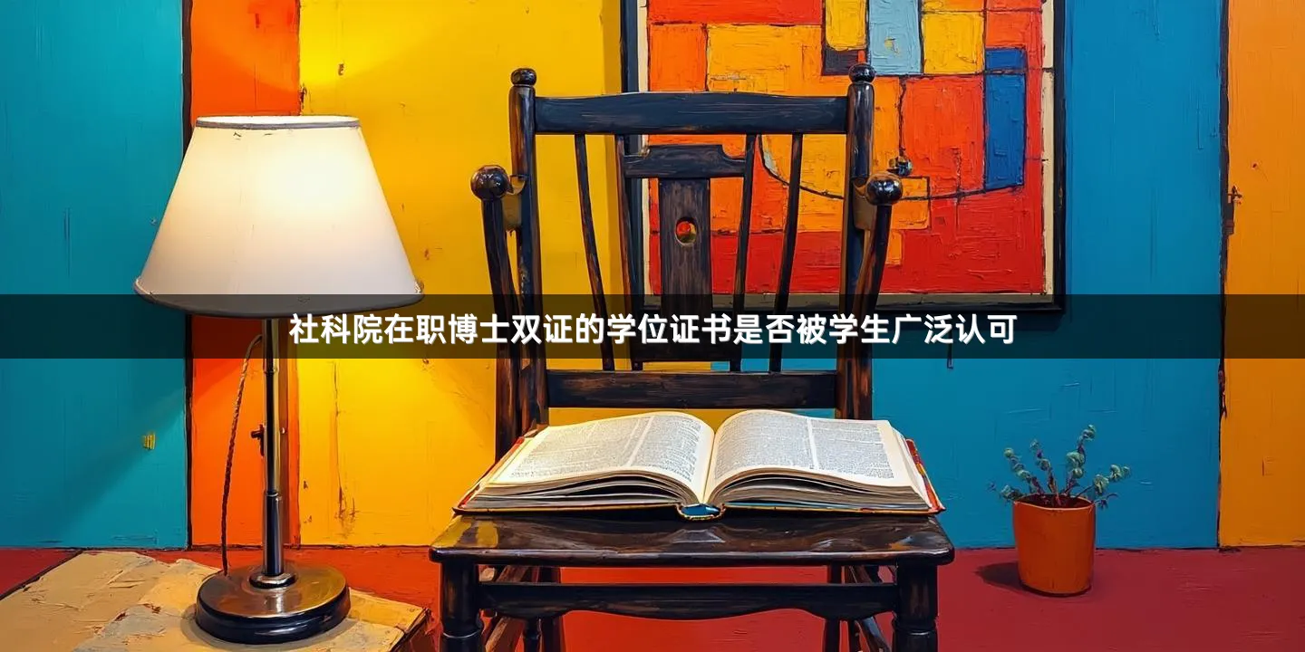 社科院在职博士双证的学位证书是否被学生广泛认可