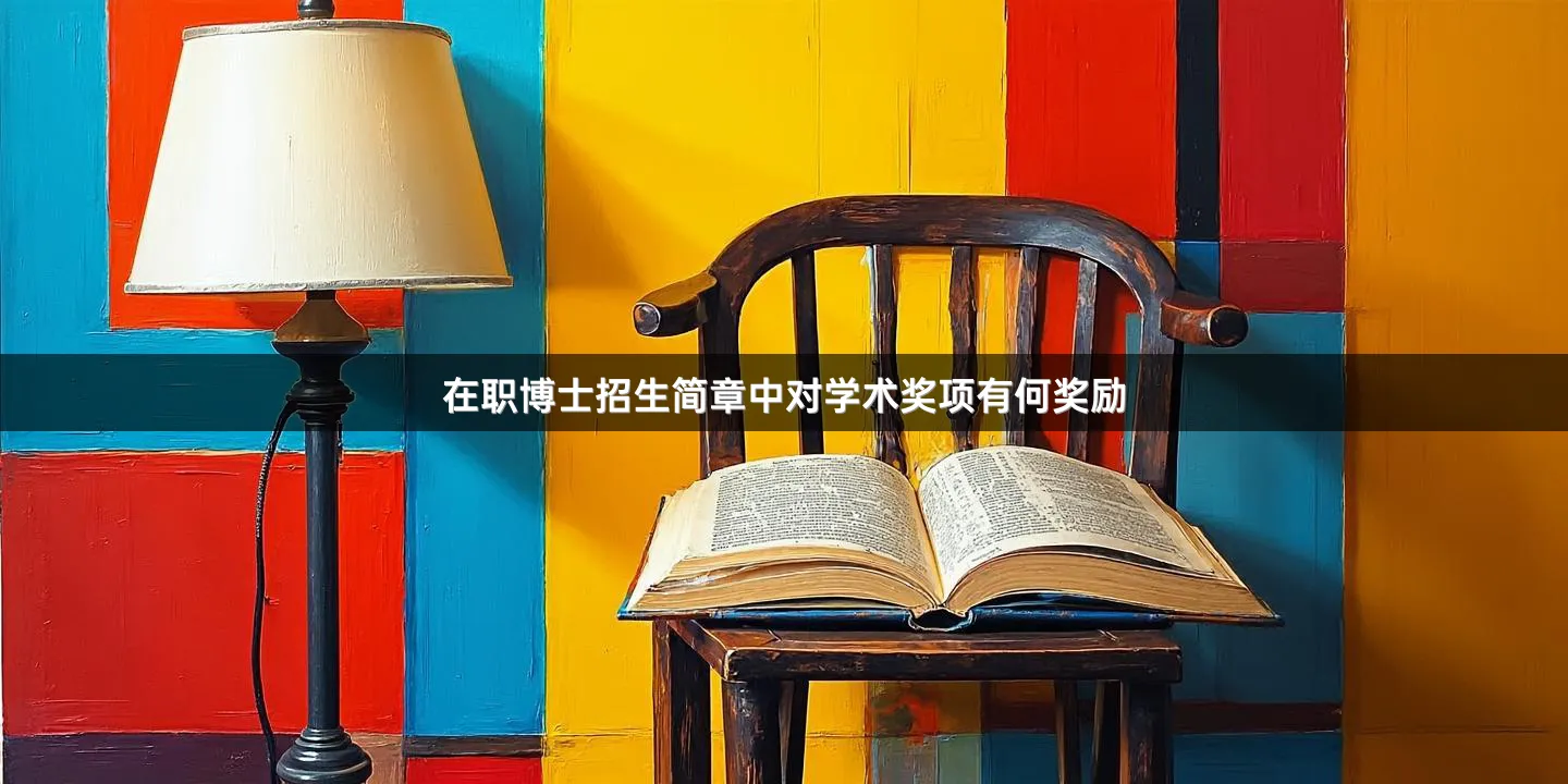 在职博士招生简章中对学术奖项有何奖励