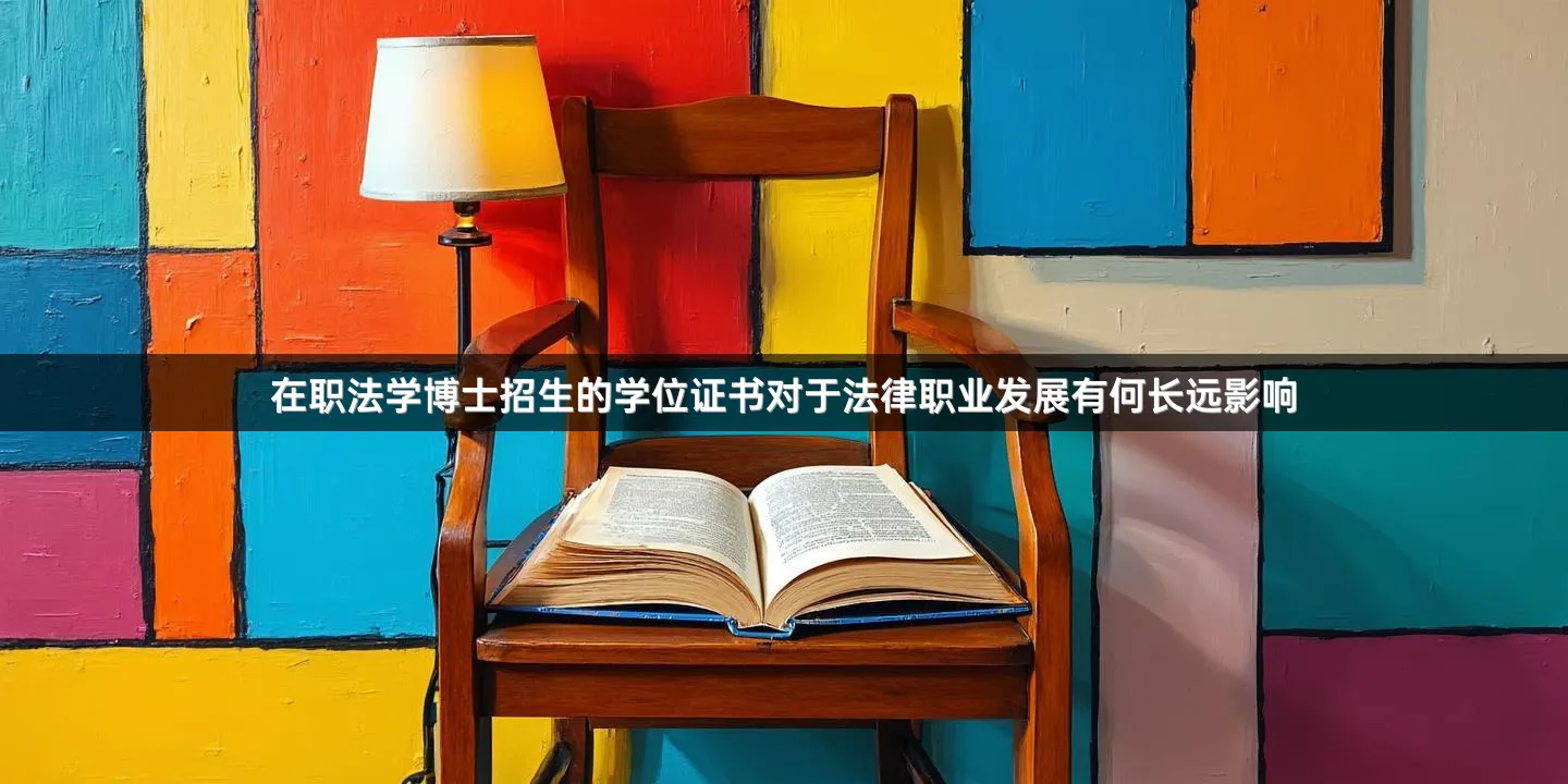 在职法学博士招生的学位证书对于法律职业发展有何长远影响