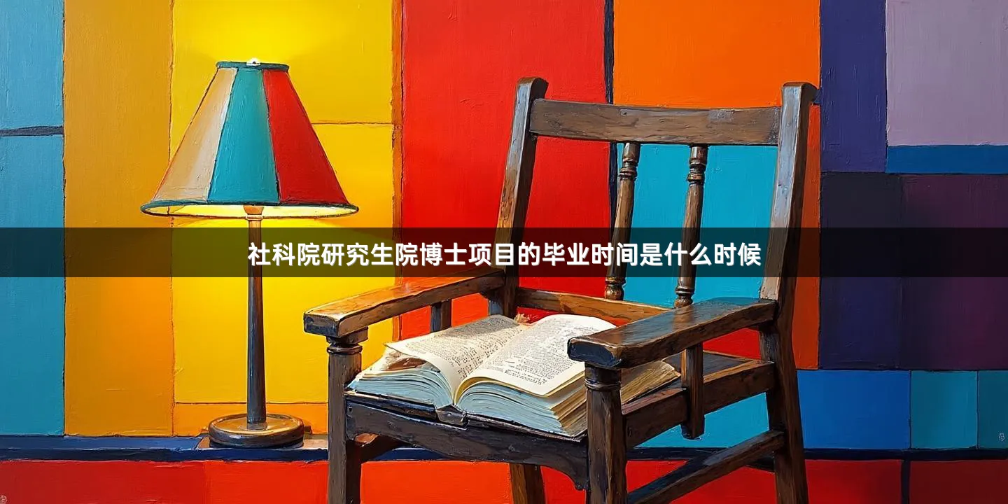 社科院研究生院博士项目的毕业时间是什么时候