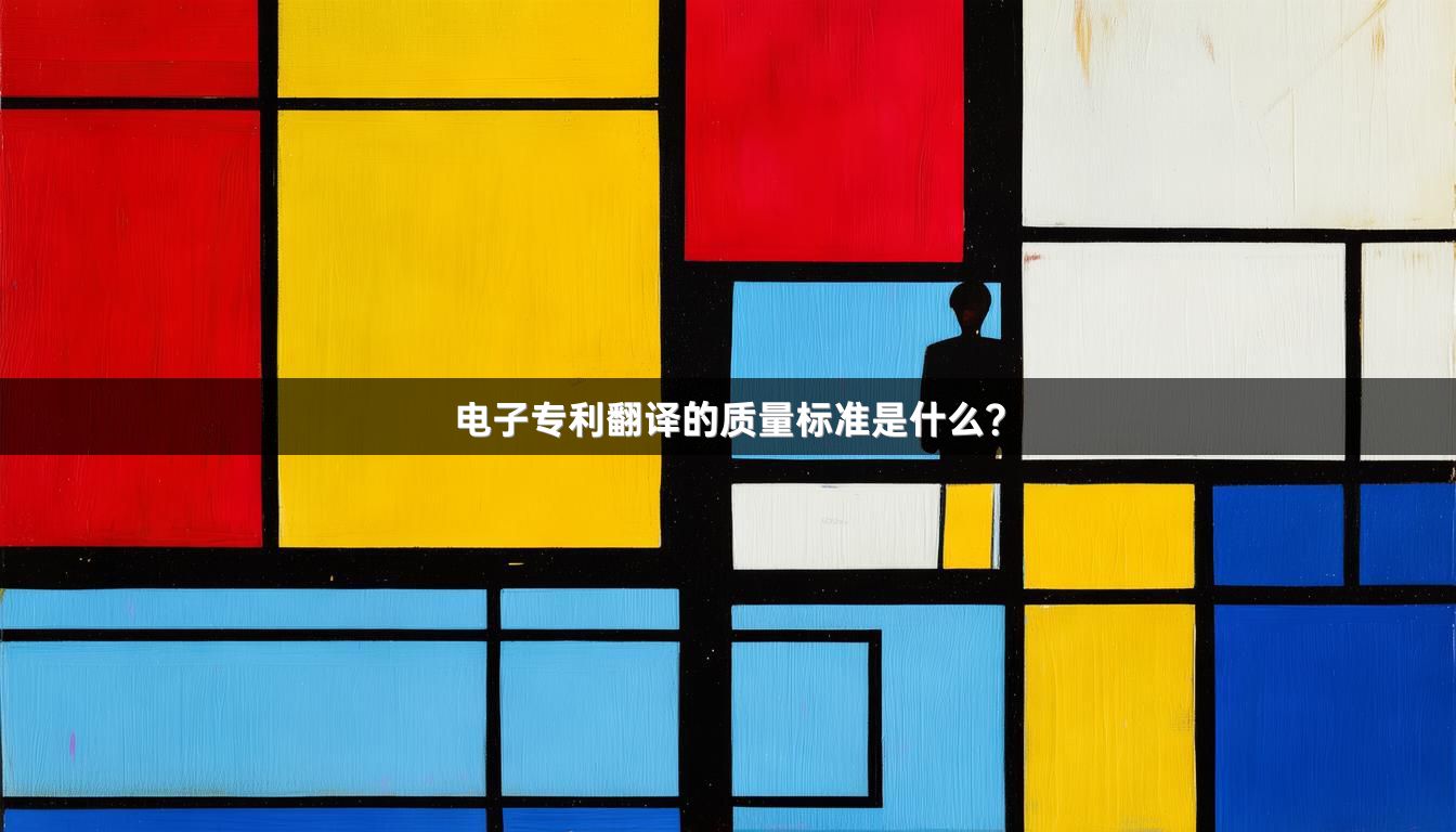 电子专利翻译的质量标准是什么？_1