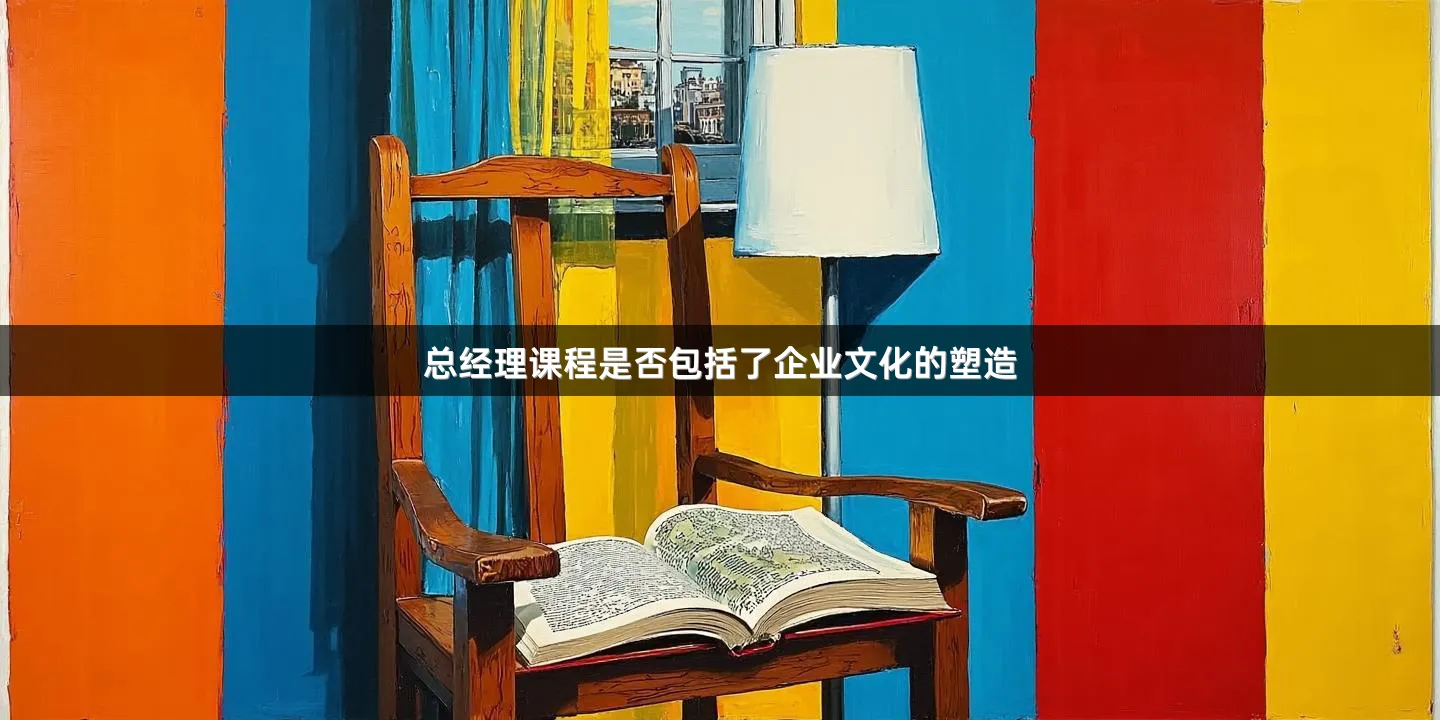 总经理课程是否包括了企业文化的塑造