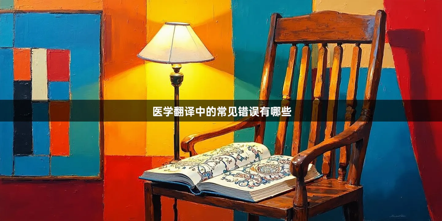 医学翻译中的常见错误有哪些